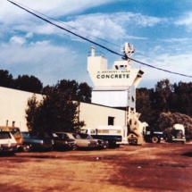 Opening Batch Plant in 1972 Ready Mix Concrete