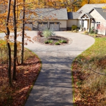 Award Winner - Exposed Aggregate Concrete Driveway in Fairview, PA