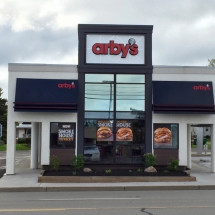 ARBY'S (Peach Street) - Footer Pads for building remodel, and new drive-thru concrete pad in Erie, PA